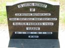 Malcolm Frederick (Fred) YARROW,
brother brother-in-law
uncle great-uncle great-great-uncle,
29-3-1928 - 19-9-1996;
Kalbar General Cemetery, Boonah Shire