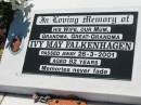 Ivy May FALKENHAGEN,
wife mum grandma great-grandma,
died 26-3-2001 aged 82 years;
Kalbar General Cemetery, Boonah Shire