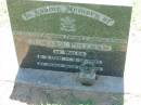 Howard PULLHAM, of Wales,
husband father grandfather,
6-3-1919 - 9-12-1995;
Kalbar General Cemetery, Boonah Shire