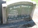 James Stanley PENNELL,
12 Feb 1898 - 21 Feb 1984;
Ottilie Theresa PENNELL,
21 Feb 1906 - 22 Jan 1991;
Kalbar General Cemetery, Boonah Shire