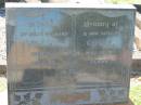 William GUTKE, husband father,
died 8 May 1940 aged 70 years;
Kalbar General Cemetery, Boonah Shire