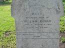 Mary, wife of William CLARK,
died 4 Oct 1901 aged 43 years;
Engelsburg Methodist Pioneer Cemetery, Kalbar, Boonah Shire