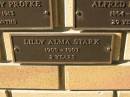 Lilly Alma STARK,
1900 - 1903 aged 2 years;
Engelsburg Methodist Pioneer Cemetery, Kalbar, Boonah Shire