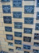 Edith Constance REEVES
25 Jul 1971, aged 79
Freida Mavis Mary WARE
19 Aug 84, aged 72
Frederick C G GRATTON
22 Oct 1957, aged 82
Elsie WALTERS
30 Jul 1967, aged 78
Leslie Vernon Seagle WARE
11 Feb 95, aged 83
Edith E GRATTON
12 Dec 1966, aged 92
Harold Edwin WALTERS
7 Apr 1954, aged 78
Grace Edith FRENCH
8 Dec 1966, aged 70
Phyllis LOMINGA
19 Aug 1970, aged 79
James WILLIAMSON
25 Feb 1969, aged 80
Jean Constance JOHNSTONE
20 Dec 1991, aged 72
Marjory Gertrude SAWYER
b: 29 Apr 1913, d: 20 Dec 1994
Dulcie R M SAWYER
26 Sep 1971, aged 54
Mona Constance NEVILLE
11 Oct 1971, aged 69
St Marys Anglican Church, Kangaroo Point, Brisbane