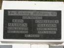 parents; John MADSEN, born 28-9-1919, died 10-10-2002; Enid Lydia MADSEN, born 14-9-1916, died 5-9-1987; Kilkivan cemetery, Kilkivan Shire 