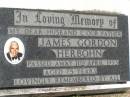 James Gordon HERBOHN, husband father, died 11 April 1993 aged 75 years; Kilkivan cemetery, Kilkivan Shire 