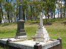 Julia Anne FRASER, died 6 Feb 1910 aged 28 years; William Grant FRASER, father, died 18 Aug 1921 aged 47 years; John COLEMAN, died "Dunoine" Kilkivan 6 May 1923 aged 70 years, erected by wife; Catherine COLEMAN, wife, died 24 Jan 1935 aged 75 years; Kilkivan cemetery, Kilkivan Shire 