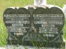 Frederick Henry PALMER, father father-in-law grandfather, accidentally killed 9 May 1968 aged 55 years; Pearl Margaret PALMER, mother mother-in-law grandmother, died 30 Nov 1969 aged 49 years; Kilkivan cemetery, Kilkivan Shire 