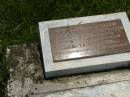 Ela Nora Elizabeth STRINGER, mother, died 31 Oct 1970; Kilkivan cemetery, Kilkivan Shire 