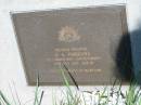 G.A. PARSONS, died 9 July 2000 aged 80 years, husband of Mary Ann; Kilkivan cemetery, Kilkivan Shire 