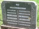 Ernest Ed WALDOCK, son, died 20 March 1912 aged 2 1/2 years; E.L. (Maid) WALDOCK, wife mother, died 1 July 1948 aged 52 years; A.M. (Fred) WALDOCK, father grandfather, died 3 Nov 1975 aged 78 years; Kilkivan cemetery, Kilkivan Shire 