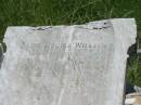 Alice Louisa WILLIAMS, died 3 Oct 1900 aged 21 years 11 months; Kilkivan cemetery, Kilkivan Shire 