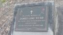 James (Jim) WEBB d: 8 Mar 2004 aged 83  Kilkivan cemetery, Kilkivan Shire 