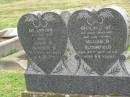 Susan H. BLOOMFIELD,
mother,
died 24 Aug 1988 aged 88 years;
William R. BLOOMFIELD,
father,
died 26 Oct 1945 aged 66 years;
Killarney cemetery, Warwick Shire