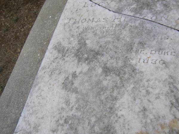 Lucy Ann BEARE  | b 1803 in England  | wife of Thomas Hudson BEARE  | d: 13 Sep 1837  | arrived ?? barque Duke of York 27? July 1836  |   | Kingscote historic cemetery - Reeves Point, Kangaroo Island, South Australia  |   | 