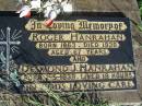 Roger HANRAHAN,
born 1863 died 1930 aged 67 years;
Desmond J. HANRAHAN,
born 2-5-1939 lived 19 hours;
St Michaels Catholic Cemetery, Lowood, Esk Shire