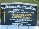 Shane Kevin RUTHENBERG, died 22-2-1990 aged 30 years, son brother uncle;
Lowood Trinity Lutheran Cemetery (Bethel Section), Esk Shire