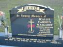 BEUTEL;
(Cally) Carolyn Margaret, died 22 July 2002 aged 50 years, wife mother;
Lowood Trinity Lutheran Cemetery (Bethel Section), Esk Shire
