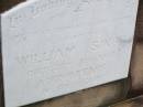 William SINGH, husband father grandfather,
died 22 Aug 1965 aged 61 years;
Ma Ma Creek Anglican Cemetery, Gatton shire