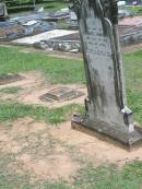 Elizabeth HUMPHREY, wife,
died 4 Sept 1911 aged 30 years;
Maclean cemetery, Beaudesert Shire