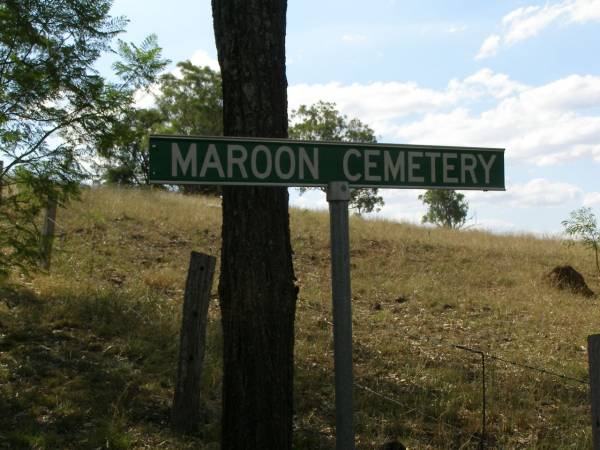 Maroon General Cemetery, Boonah Shire  | 