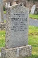 Isabella F LOCKIE
d: 28 Dec 1969 aged 71
husband
John HERBERT
d: 16 Jan 1970 aged 75
Melrose cemetery, Roxburgshire, Scotland
