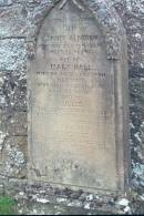 James ALDCORN
d: 27 Jan 1890 aged 72
wife
Mary HALL
Newtown
d: 9 Apr 1886 aged 62
youngest daughter
Agnes
d: 17 Oct 1930 aged 66
eldest daughter
Margaret
d: 5 Oct 1936 aged 84
Melrose cemetery, Roxburgshire, Scotland