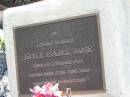 Joyce Isabel ROSE,
mum,
born 1 Feb 1923,
died 25 June 2000;
Meringandan cemetery, Rosalie Shire