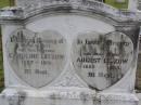 Caroline LITZOW, wife mother,
1857 - 1931;
August LITZOW, father,
1857 - 1935;
Minden Baptist, Esk Shire