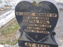 Bertha RUHL, mother,
died 3 Sept 1953 aged 78 years;
Minden Baptist, Esk Shire