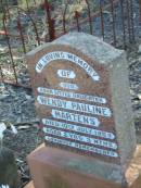 Wendy Pauline MARTENS
died 10 Jul 1953 aged 2 years 3 months
MindenCoolana - St Johns Lutheran