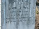 Carl A ROSE
B: 3 Aug 1846, D: 25 May 1928
C.F. ROSE
aged 51
MindenCoolana - St Johns Lutheran
