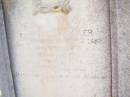 Elisabeth MULLER,
born 1803? died 1888;
St Johns Evangelical Lutheran Church, Minden, Esk Shire