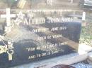 Alfred John NOBLE, husband father,
died 18 June 1973 aged 52 years;
St Johns Evangelical Lutheran Church, Minden, Esk Shire