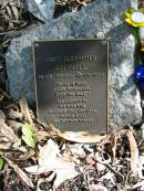 David Alexander Aspinall
16-2-1950 to 15-1-1998
wife Kym
children Joel, Leah
father Alex
Brother Robert
Moggill Historic cemetery (Brisbane)
