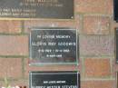 Gloria May GOODWIN,
9-6-1922 - 10-4-1993;
Mooloolah cemetery, City of Caloundra