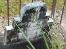 Sarah CARPENTER,
died 25 Oct 1898 aged 61 years;
Mooloolah cemetery, City of Caloundra