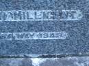 Robert LEACH,
died 5 Sept 1945,
Evelyn Millicent,
wife,
died 1 May 1949;
Mooloolah cemetery, City of Caloundra