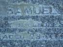 Robert Samuel BURGESS,
accidentally killed 27 Dec 1946 aged 25 years;
Mooloolah cemetery, City of Caloundra