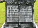 Ernestine BENFER
17 Dec 1933, aged 70
Philipp BENFER
13 Sep 1944, aged 89
Mt Cotton Gramzow Cornubia Carbrook Lutheran Cemetery, Logan City