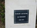 Catherine KUSKOPF (nee VONSENDEN)
d: 1879
Mt Cotton Gramzow Cornubia Carbrook Lutheran Cemetery, Logan City