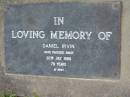 Daniel IRVIN
20 Jul 1988, aged 78
Mt Cotton Gramzow Cornubia Carbrook Lutheran Cemetery, Logan City