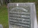 W F SOMMER
24 Nov 1926, aged 78
A F C SOMMER
16 Jan 1926, aged 73
Mt Cotton Gramzow Cornubia Carbrook Lutheran Cemetery, Logan City