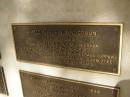 James Griffin ANDERSON; 1842 - 1923
Early selector Upper Mudgeeraba . Justice of the Peace. The first secretary of the Mudgeeraba (Upper) provisionak school committee and committee member for over thirty years
Pioneers Memorial, Elsie Laver Park, Mudgeeraba