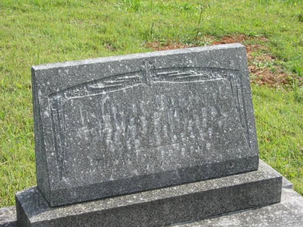 James P. MURRAY,  | died 16 Dec 1960 aged 86 years;  | Murwillumbah Catholic Cemetery, New South Wales  | 