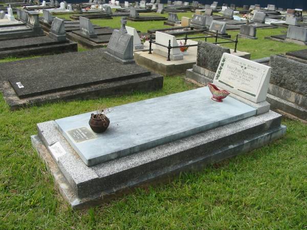 Violet Pearl DICKSON,  | mother,  | died 13 Dec 1956 aged 51 years;  | Simon Hillary DICKSON,  | father,  | 27-9-1905-22-11-1984;  | Murwillumbah Catholic Cemetery, New South Wales  | 
