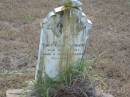 Lucy Clarice HINES
31 May 1913
2 yrs 4 months
Mutdapilly general cemetery, Boonah Shire