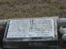 Josiah Edward STATHAM
36 yrs
Eva May STATHAM
69 yrs
9 Jun 1977
Mutdapilly general cemetery, Boonah Shire