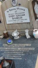 Garry William BARBELER
d: 15 Apr 1978 aged 22
friend: ?? (Honey) RANDLES
Peak Downs Memorial Cemetery Capella Cemetery