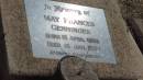 May Frances GENNINGES
b: 15 Apr 1888
d: 18 Jan 1937
Peak Downs Memorial Cemetery Capella Cemetery